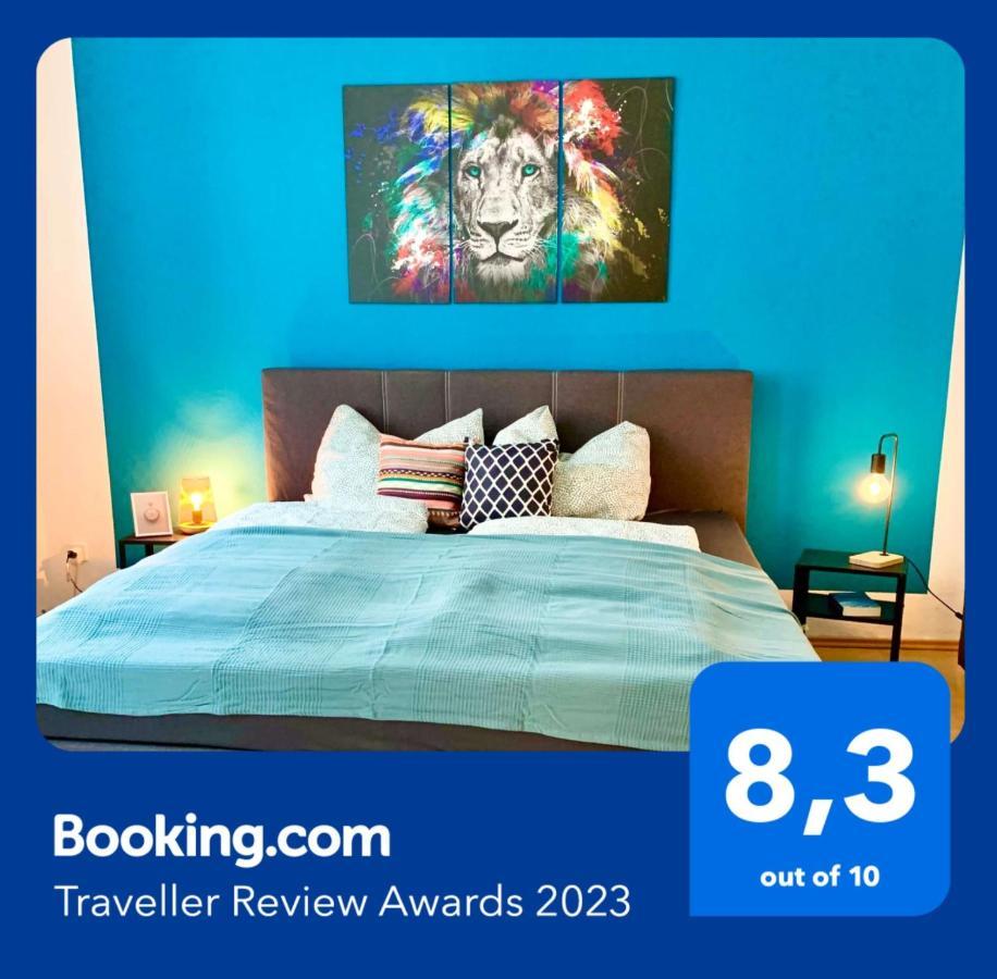 Blue Chili 08 - Magdeburg 2-Zimmer Altbau, Wi-Fi, 5 Pax Luaran gambar